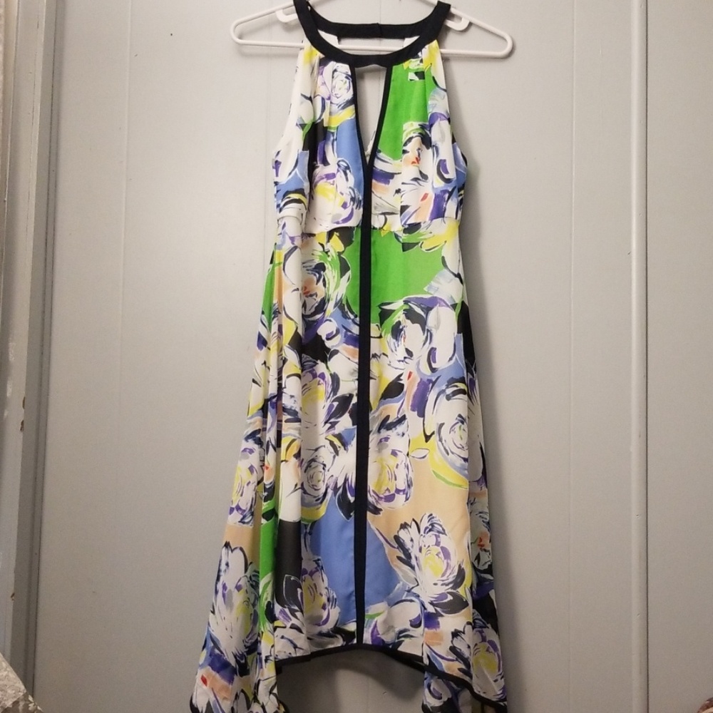 Adriana Papell dress floral print sz 12